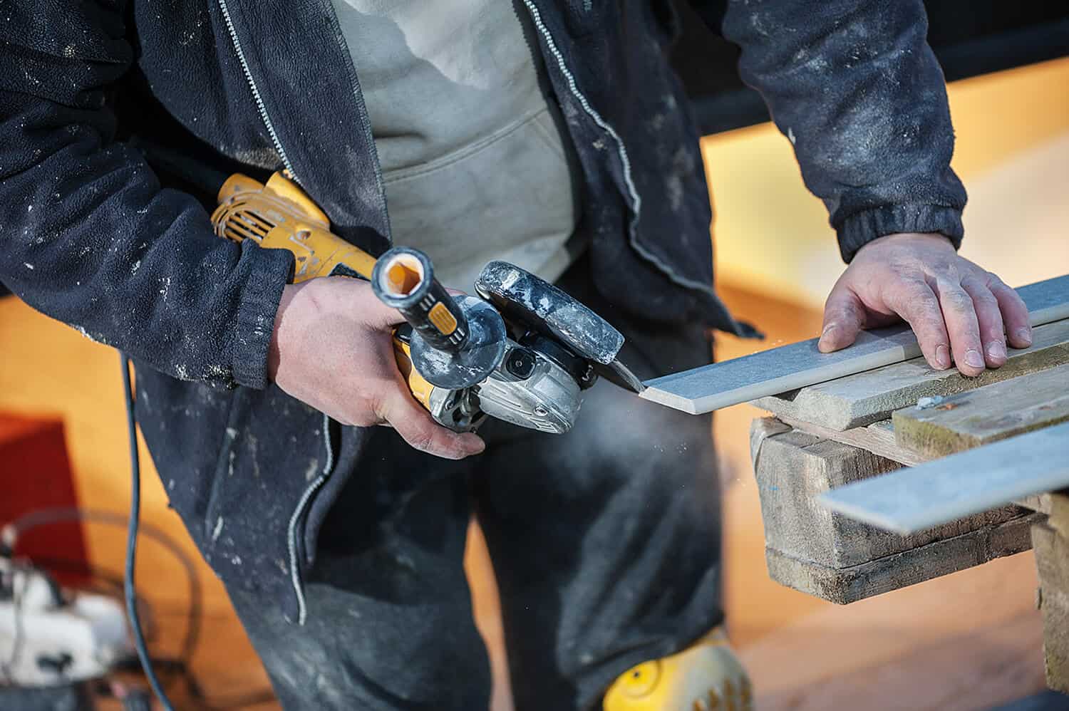 Things to Consider When Cutting Tiles With an Angle Grinder