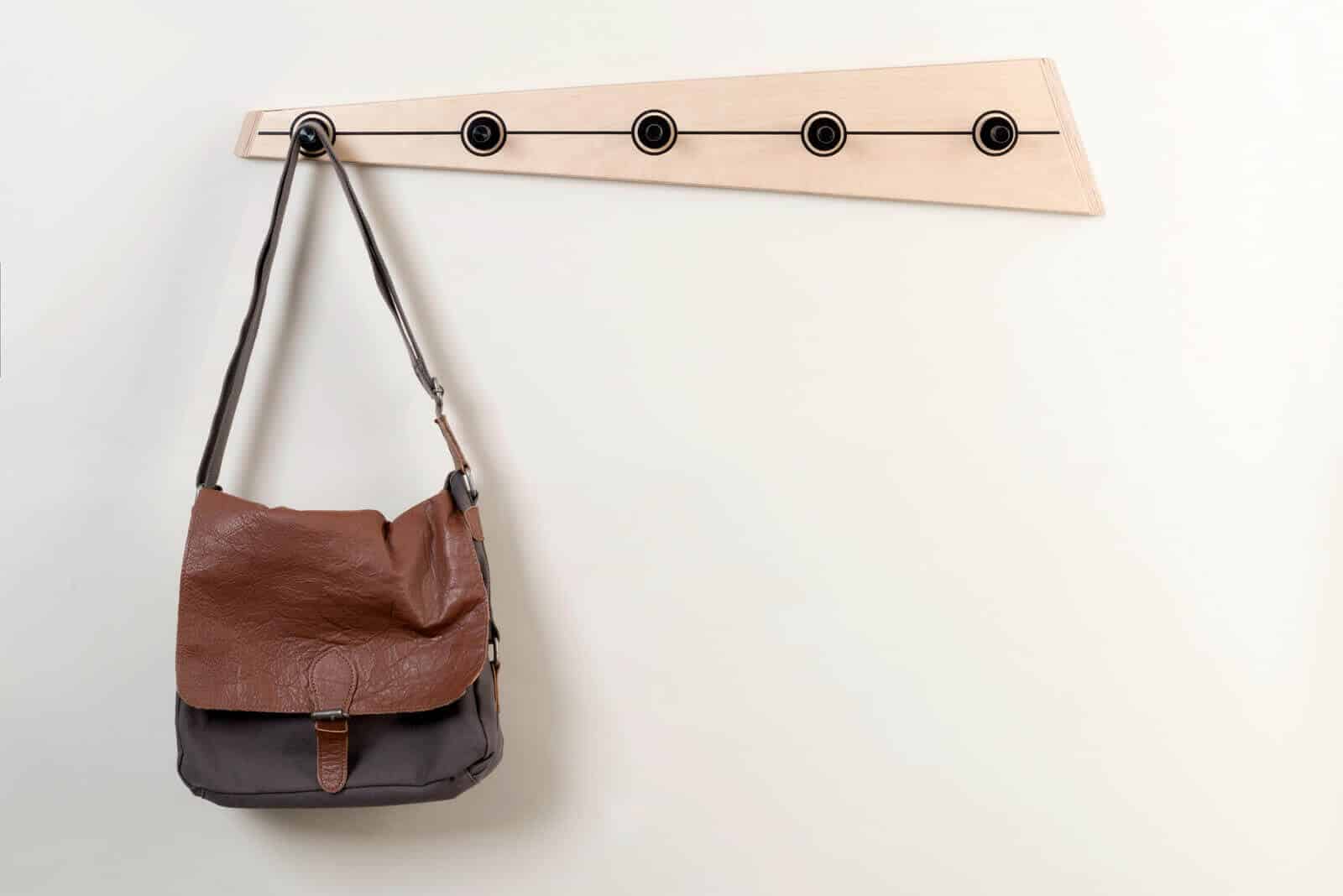 DIY handbag and Coat Rack