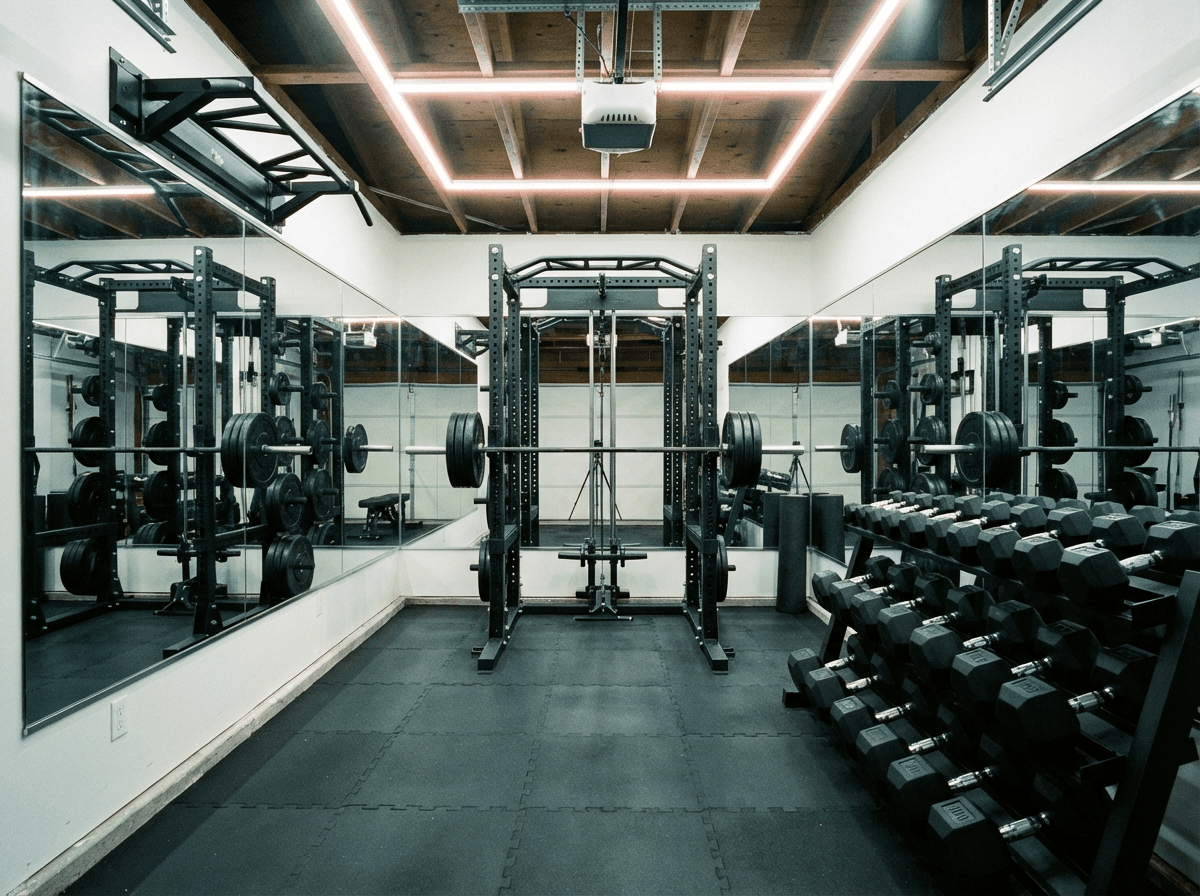 1-Car Home Gym Build