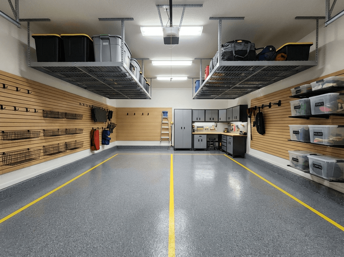2-Car Garage Storage Overhaul