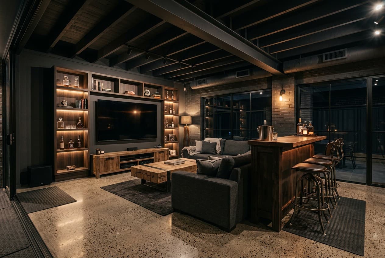 Garage Man Cave Ideas for Small and Large Spaces (2026)