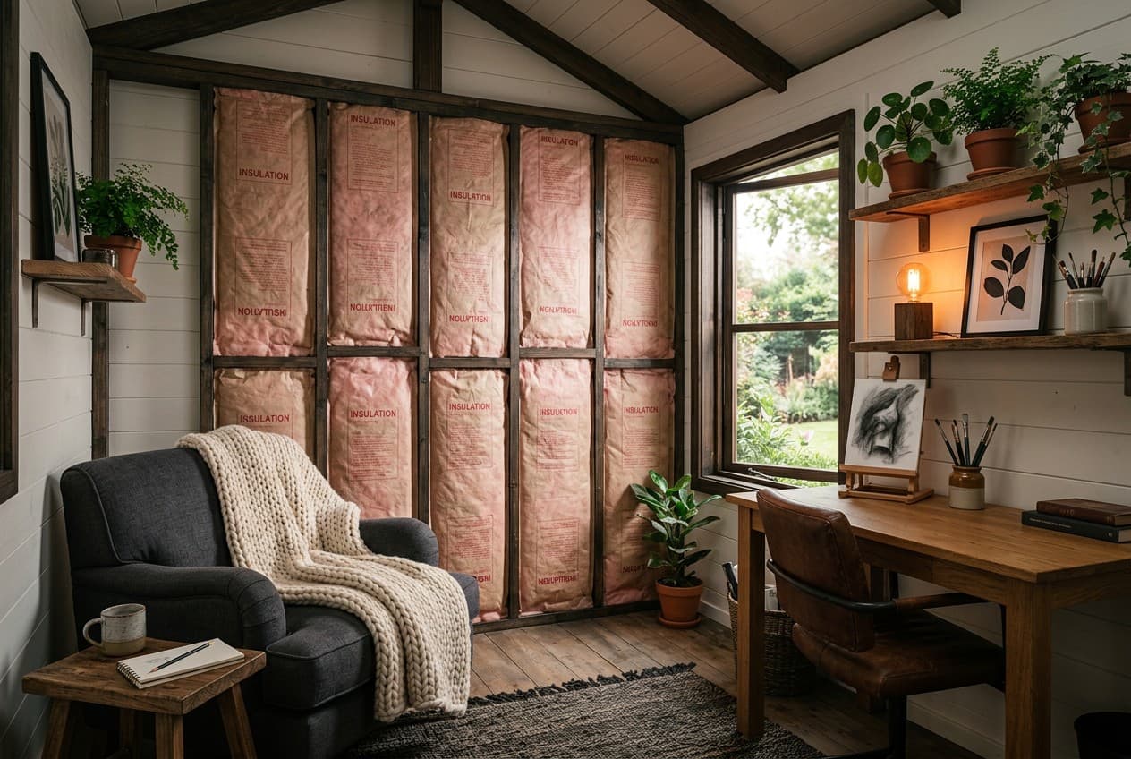 She Shed Insulation Guide: Stay Comfortable Year-Round (2026)