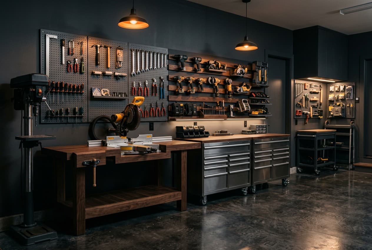 Workshop Wall Storage Guide: Pegboard vs Slatwall vs French Cleat (2026)