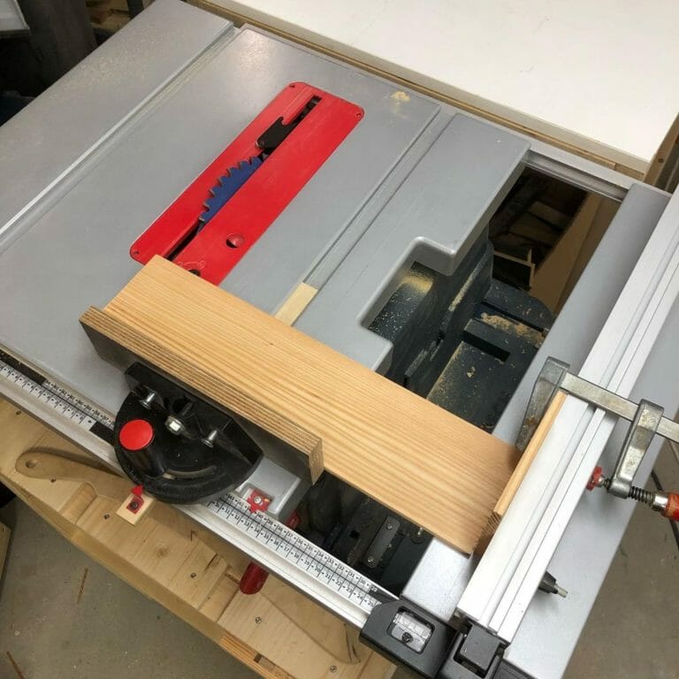 How to Cut Angles With A Table Saw