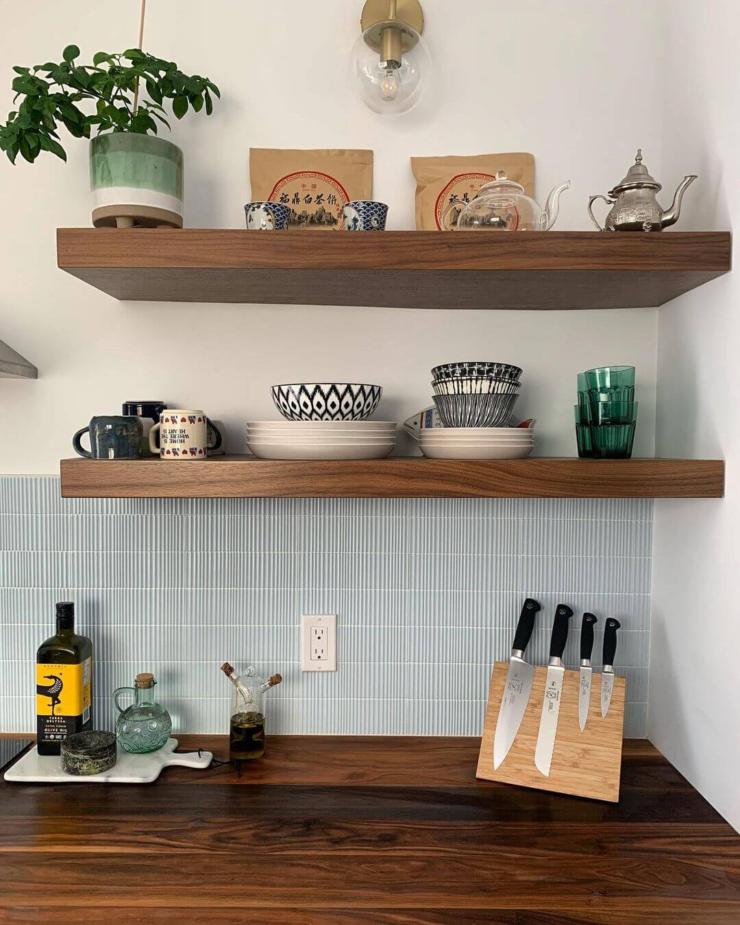 Walnut Wood Shelves Walnut Wood Shelves