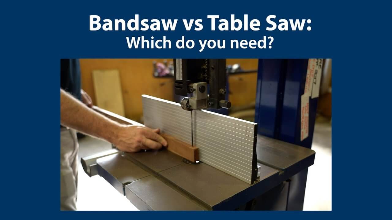 How Does A Table Saw Compare To A Bandsaw
