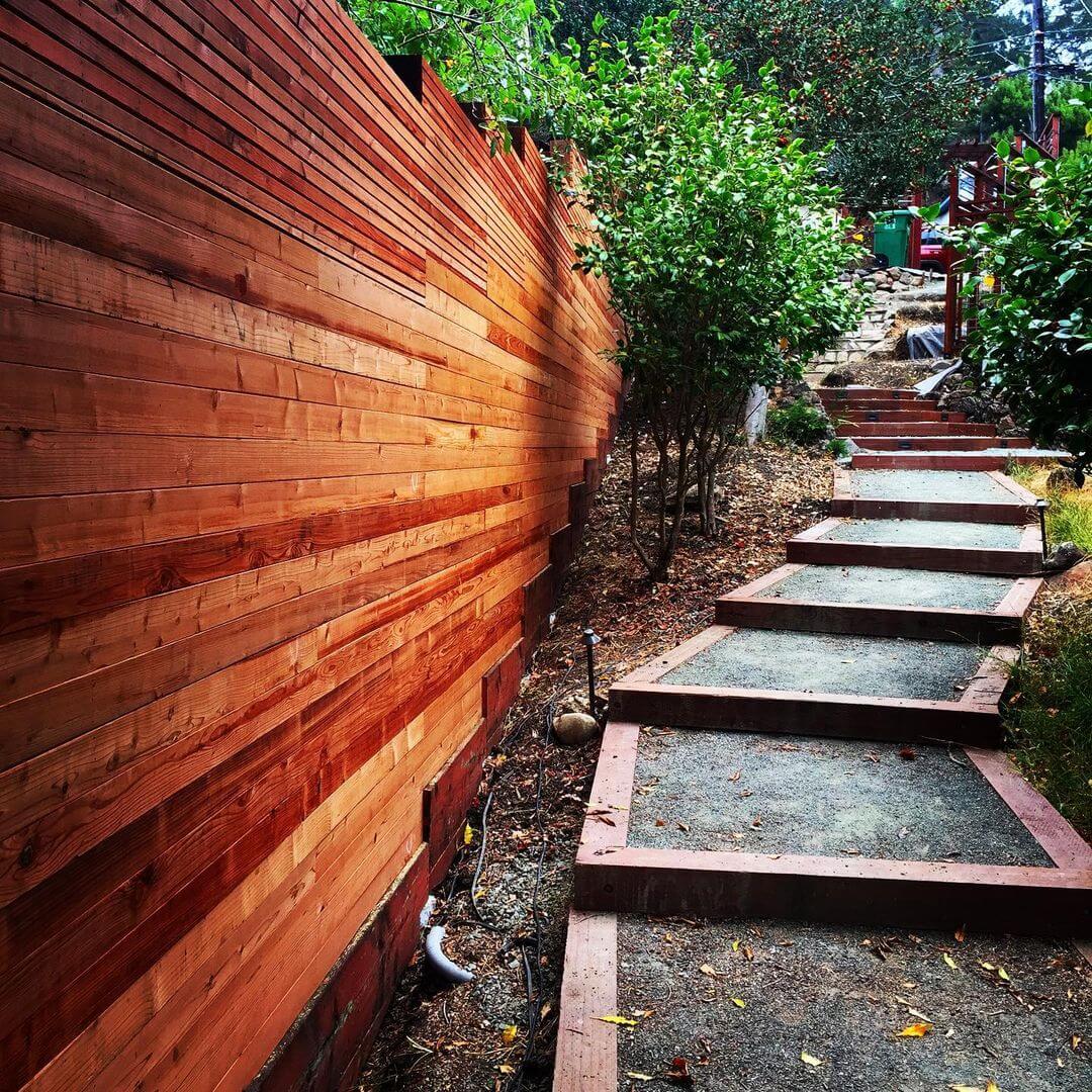 Horizontal Slat Fence Horizontal Slat Fence