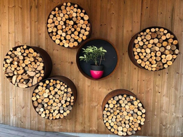 16 DIY Firewood Racks for Log Storage