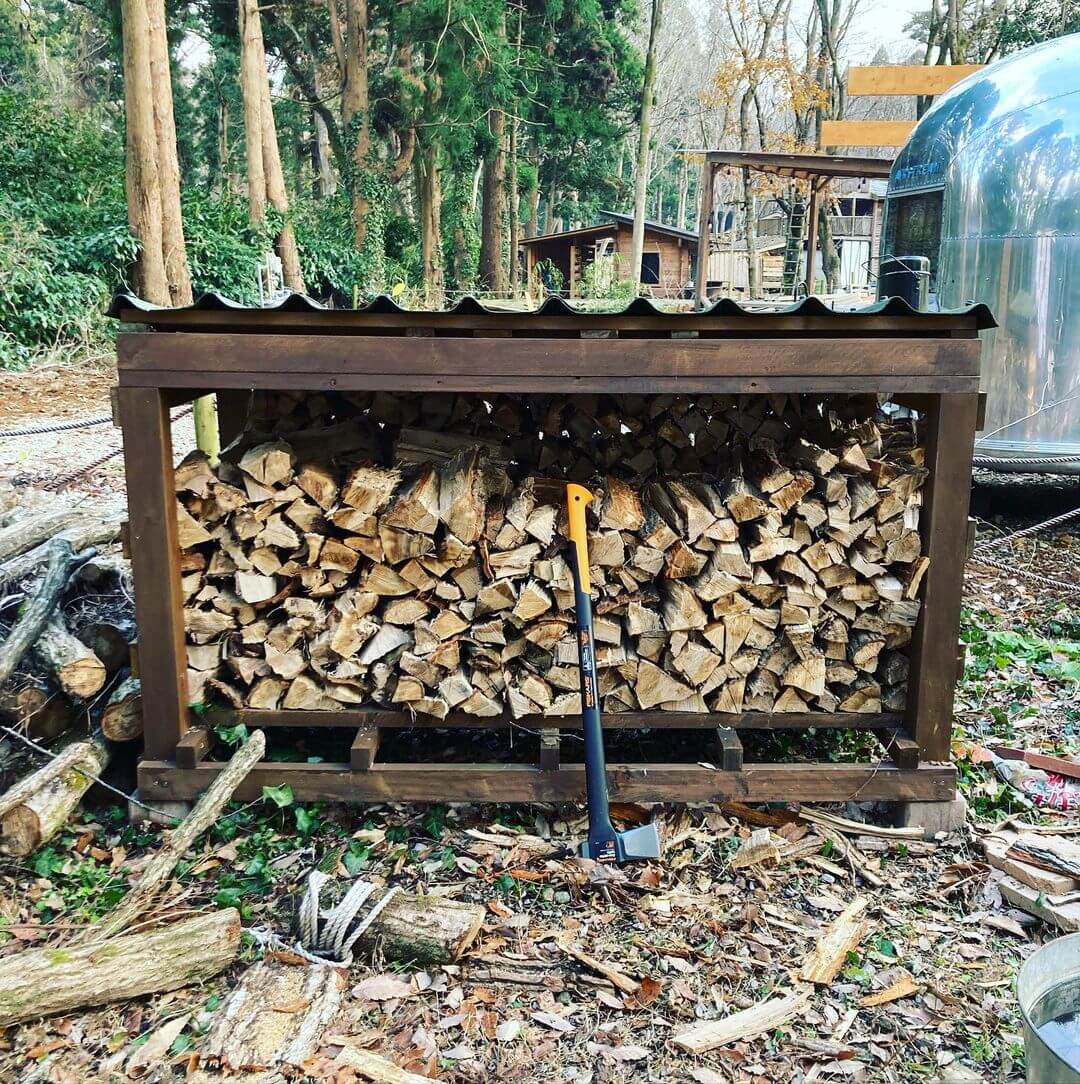Basten Stacked Firewood Rack Stacked Firewood Rack