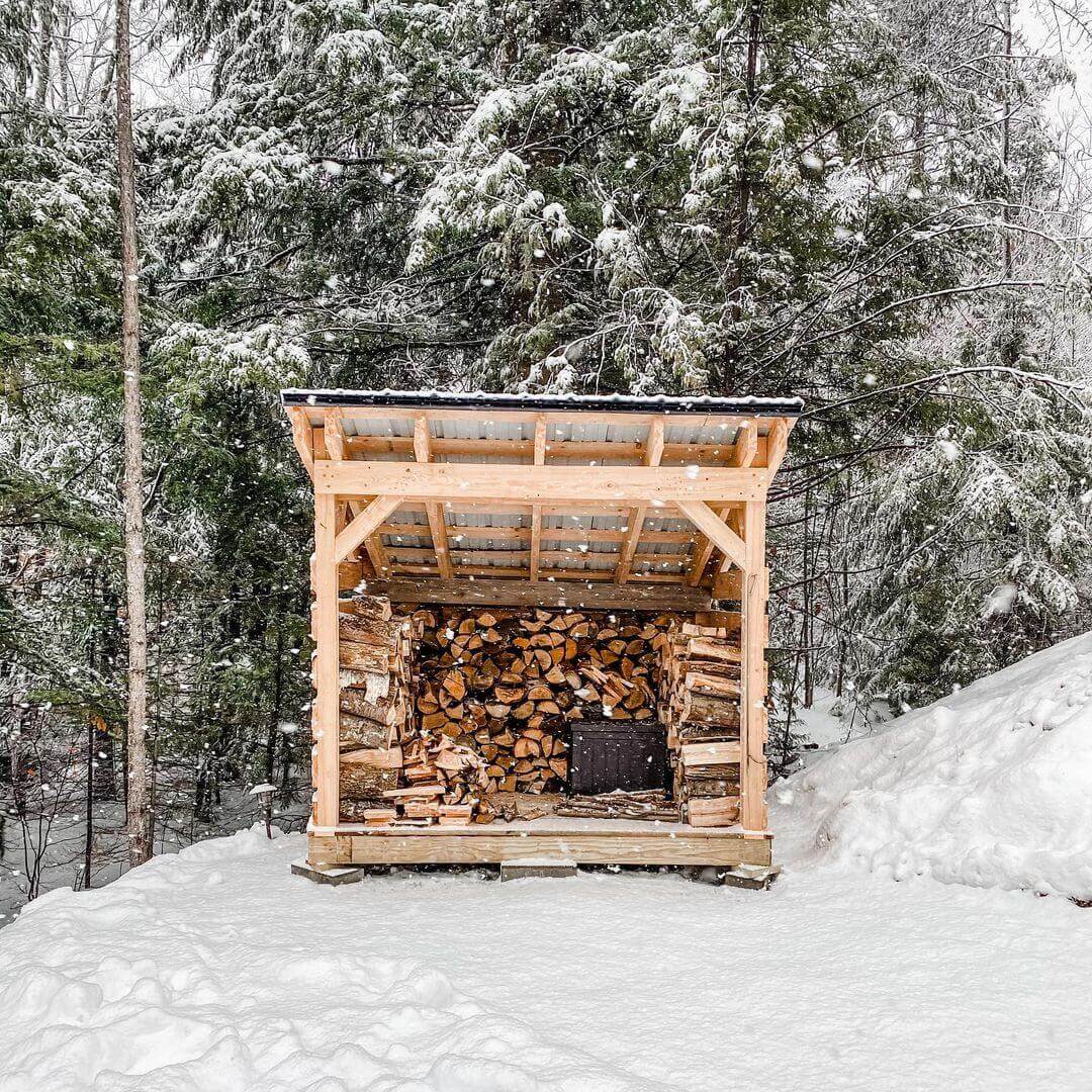 DIY Firewood Shed DIY Firewood Shed
