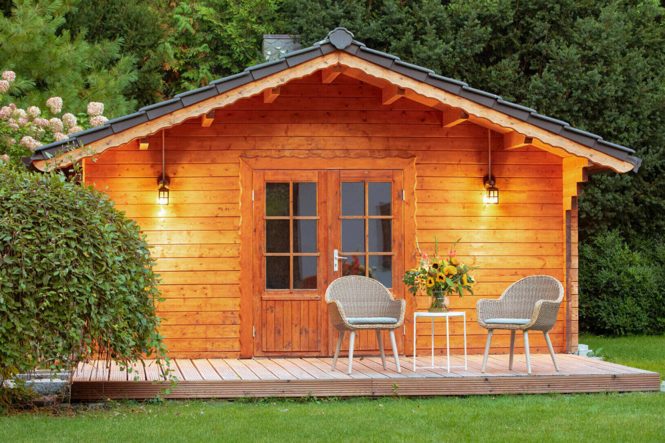 What Do You Put Under Grass For Garden Sheds