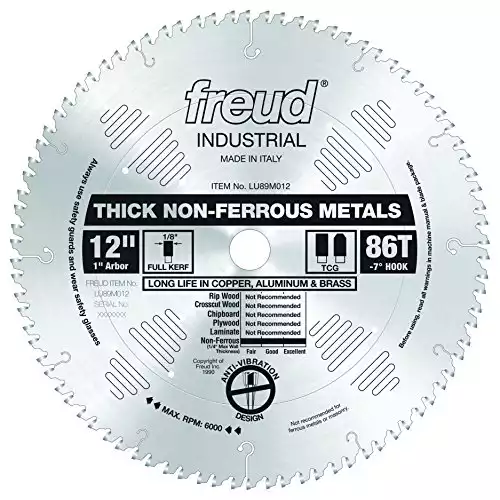 Freud Lu89M012 Non-Ferrous Metal Blade