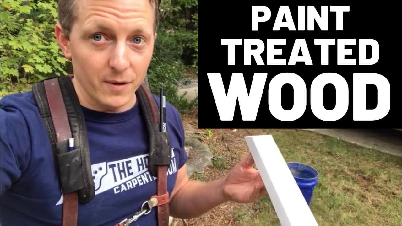 How To Paint Pressure Treated Wood