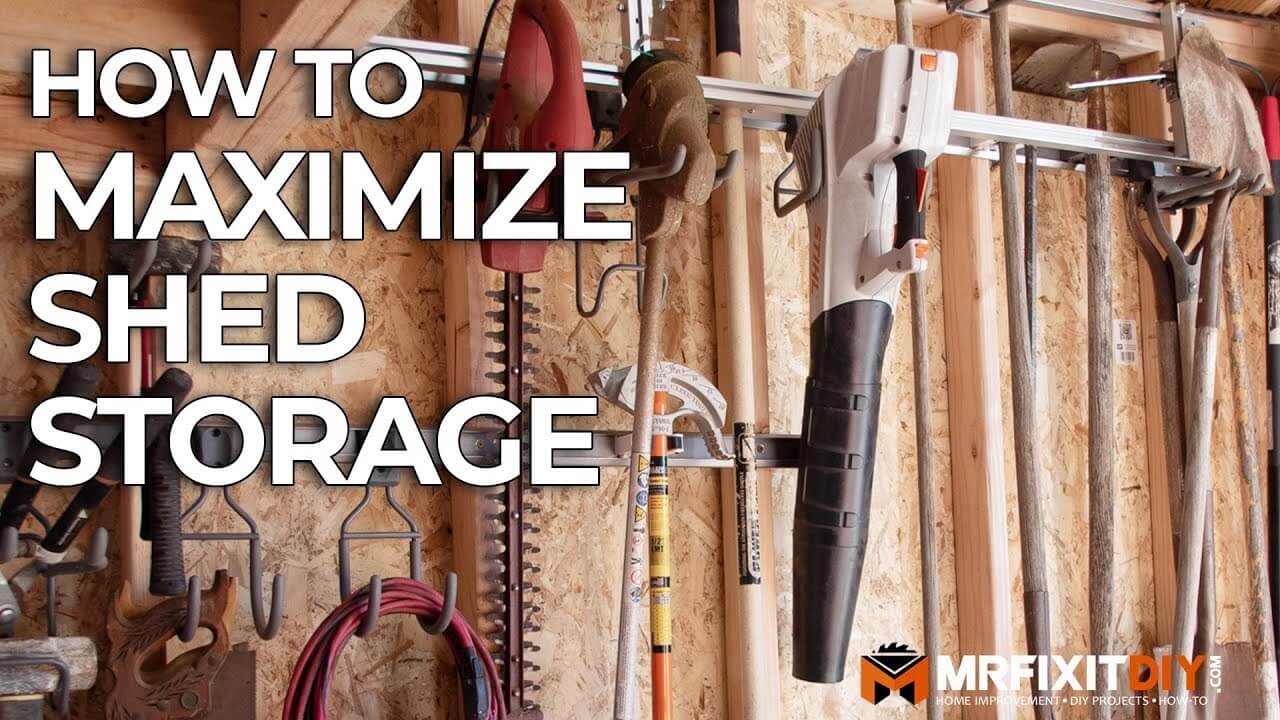 How Do I Maximize Storage Space In A Small Shed