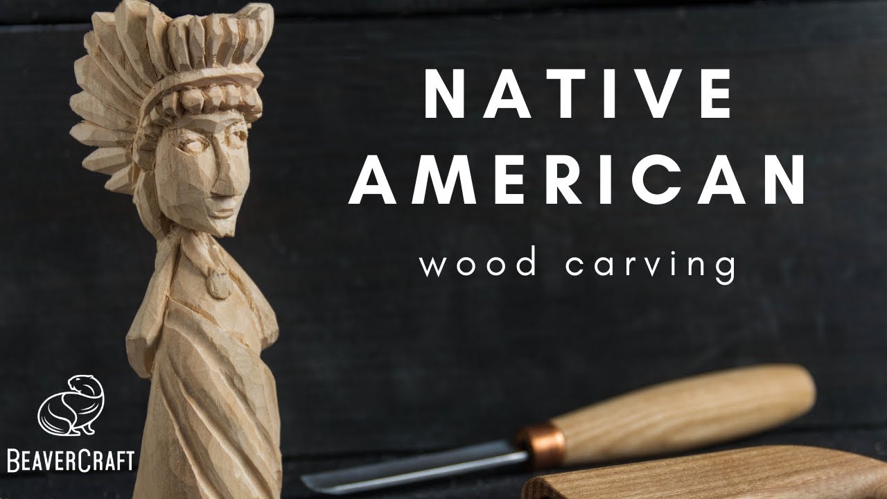 Native American Wood Carving Video