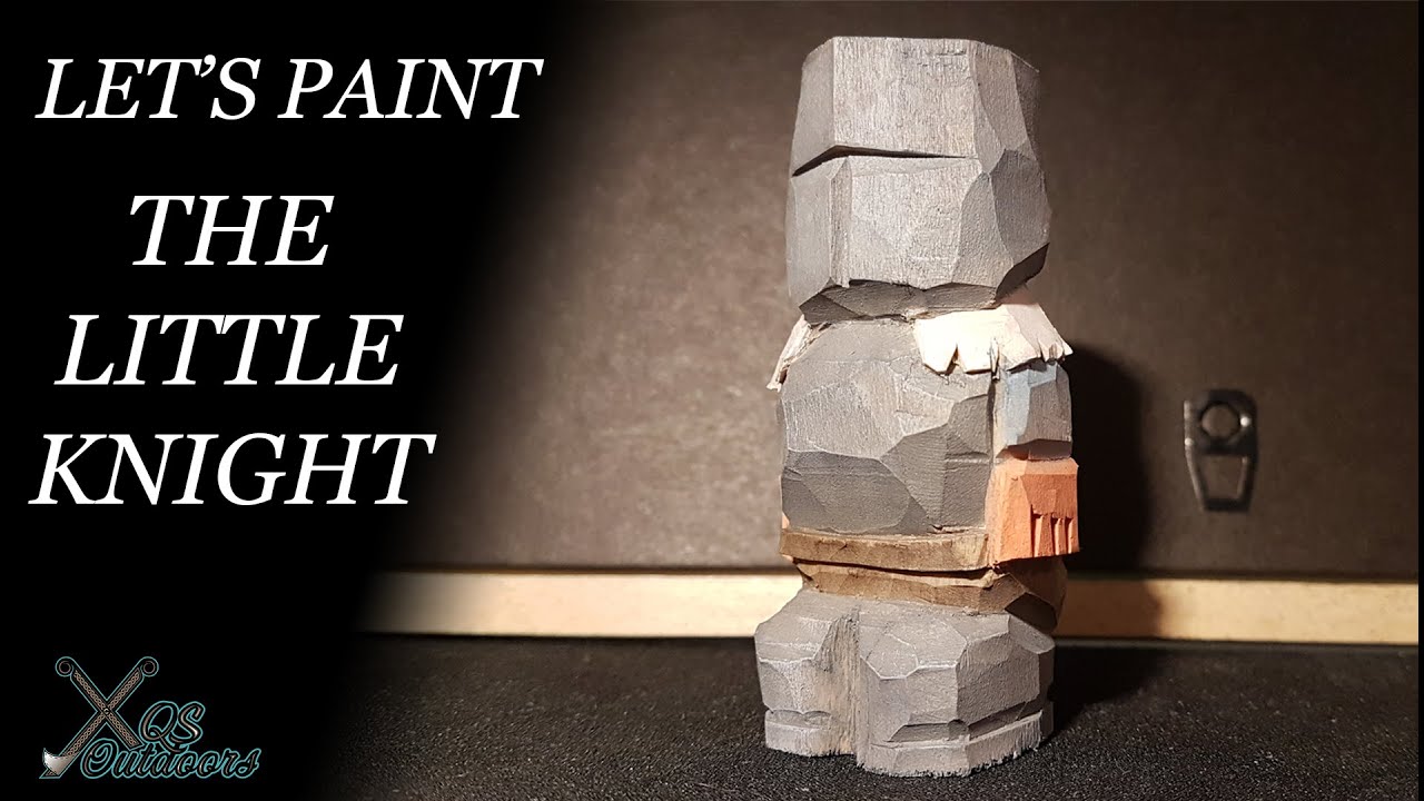 Little Knight Wood Carving Video