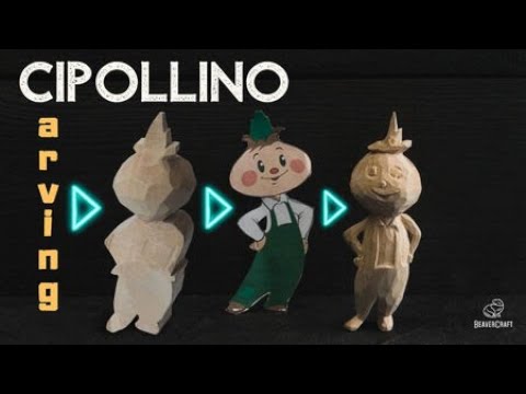 Wood Carving Chipolino Video