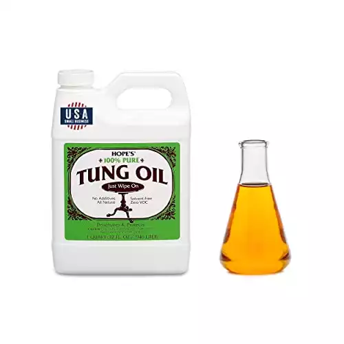 Hope'S Waterproof Pure Tung Oil Sealer