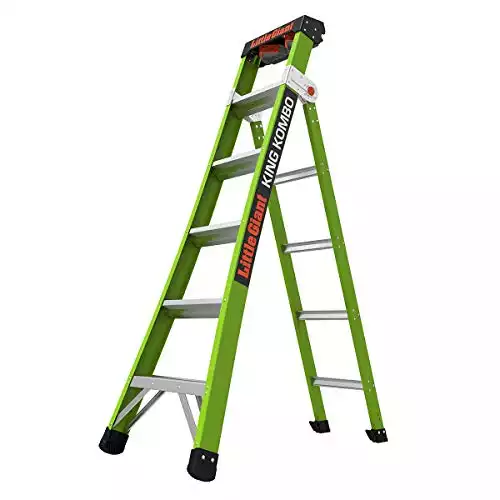 Little Giant A-Frame Step Ladder (6 Ft. + 10 Ft. Ext)