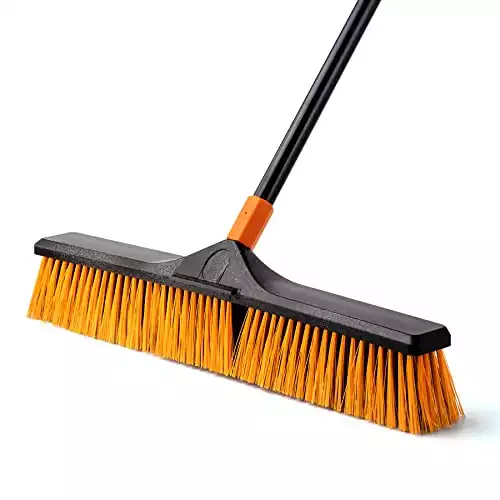Cleanhome Outdoor Push Broom Outdoor (65-Inch)