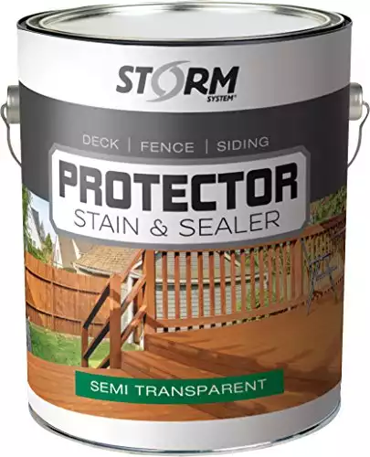 Storm Stain Protector Outdoor Wood Sealer