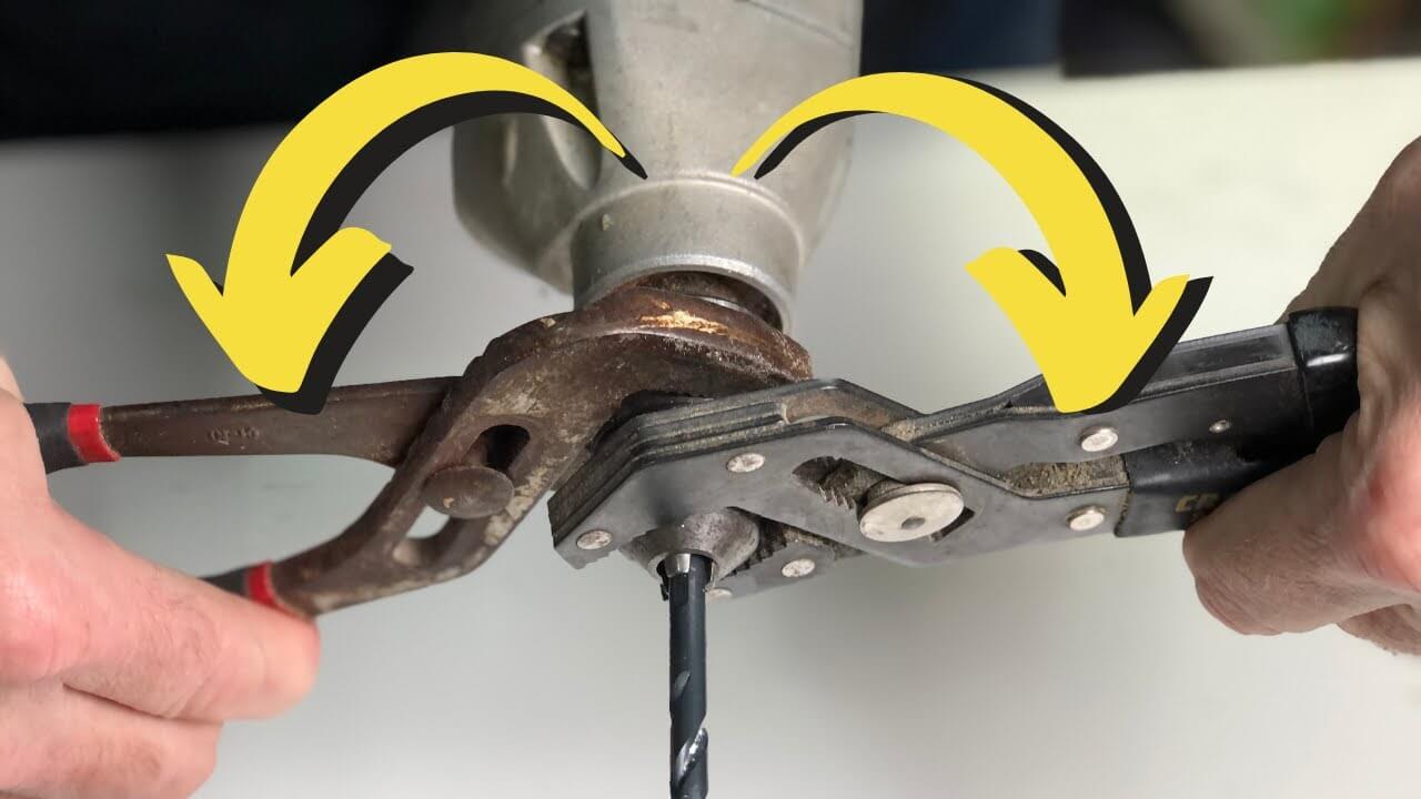 Can Pliers Be Used To Remove A Stuck Drill Bit