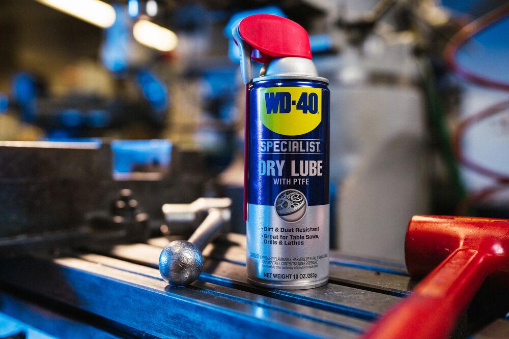 Can Wd-40 Be Used As A Lubricant To Remove A Stuck Drill Bit
